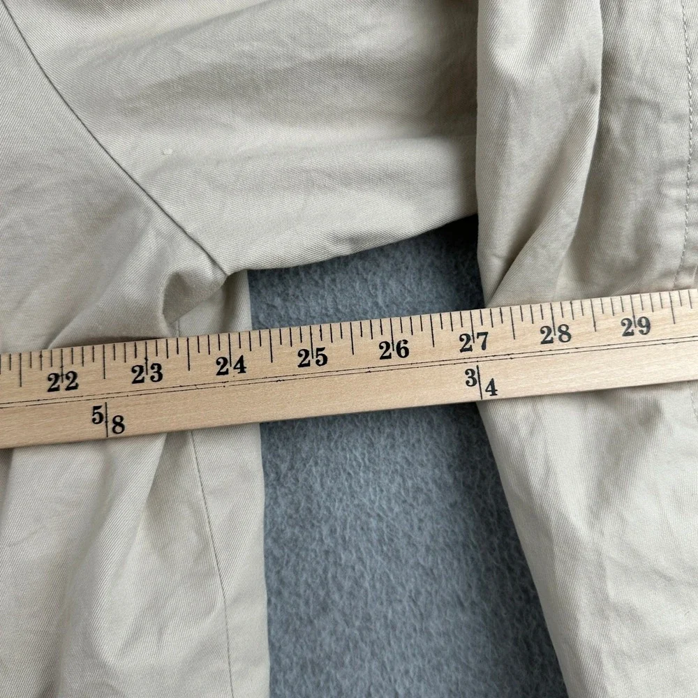 Vintage Banana Republic‎ Jacket Mens XL Beige Harrington Full Zip Cotton Casual